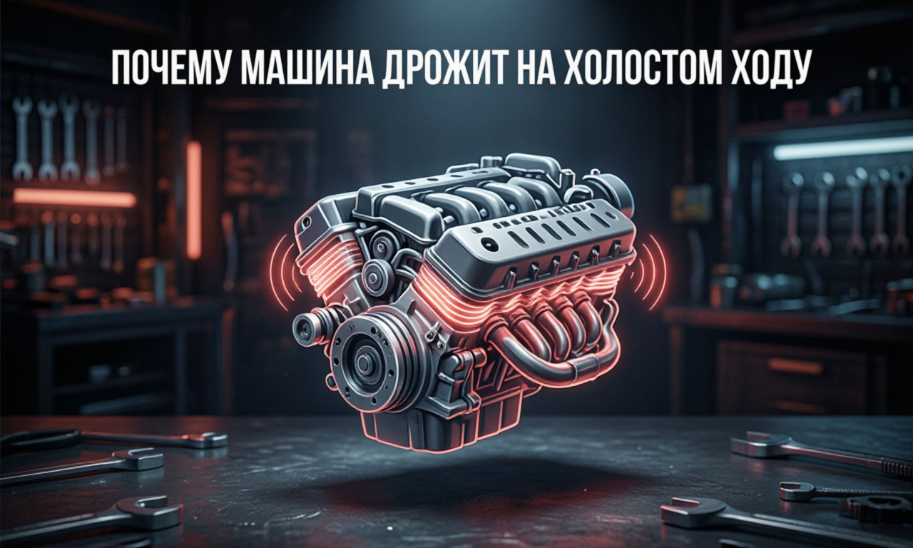 Почему машина дрожит на холостом ходу?