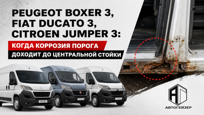 Peugeot Boxer 3, Fiat Ducato 3 и Citroen Jumper 3